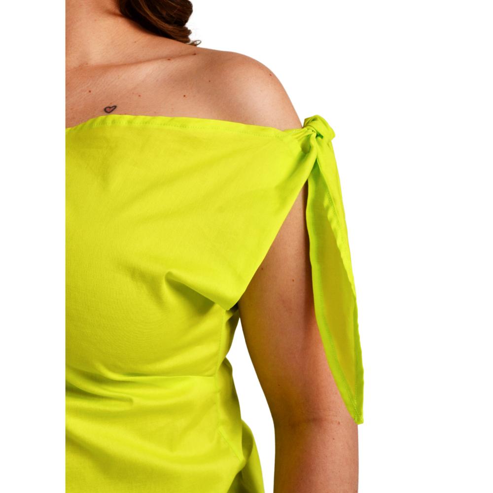 Foto 5 pulgar | Blusa Roman Fashion BL-ELY-0436 color Verde Tallas Extras