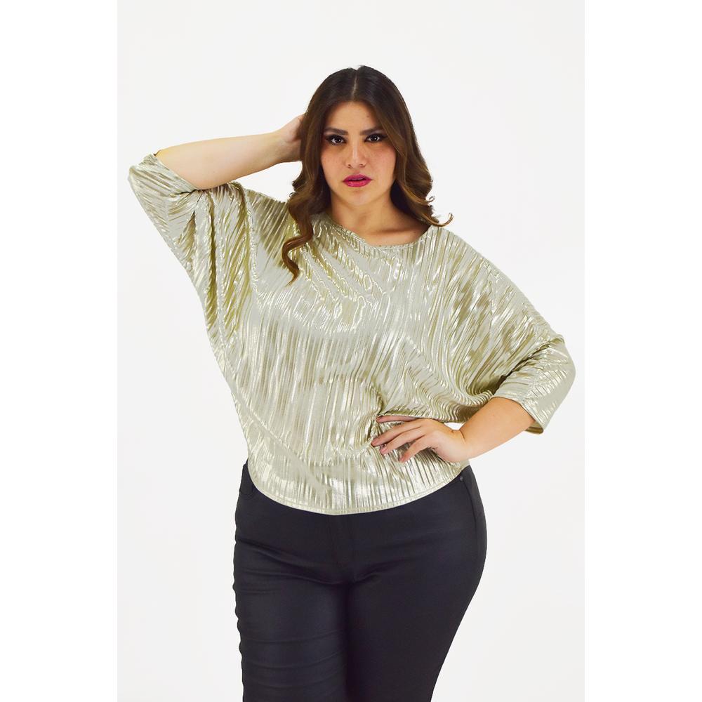 Blusa hot sale elegante curvy