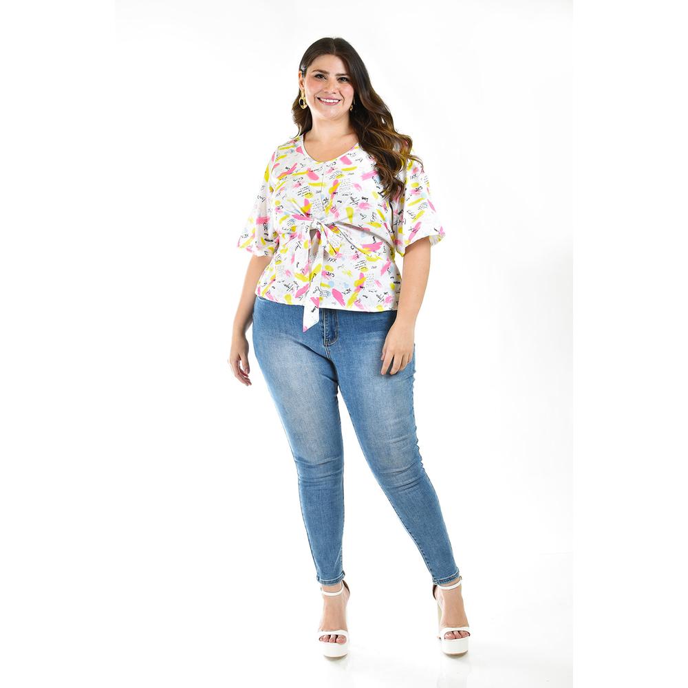 Foto 2 | Blusa con Moño Roman Fashion 1832