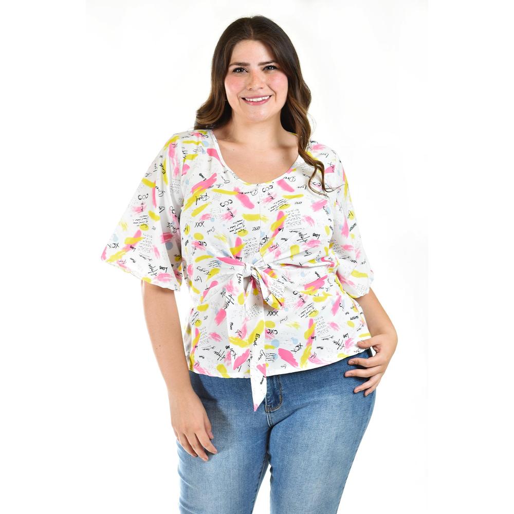 Foto 6 pulgar | Blusa con Moño Roman Fashion 1832
