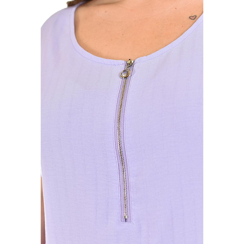 Foto 5 pulgar | Blusa Roman Fashion Lila para Mujer
