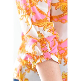 Foto 4 | Blusa Roman Fashion Rosa para Mujer