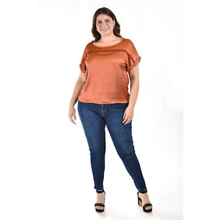 Foto 6 | Blusa Roman Fashion Café para Mujer