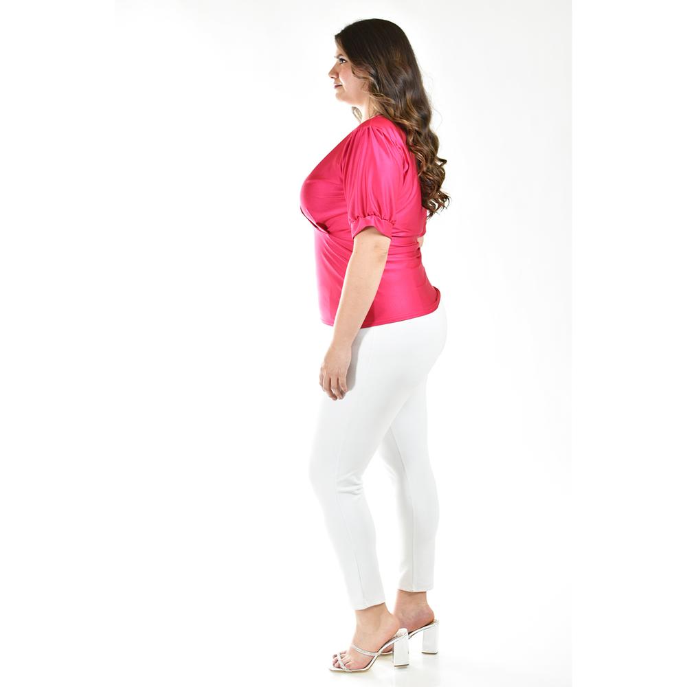 Foto 3 pulgar | Blusa Roman Fashion Rosa para Mujer