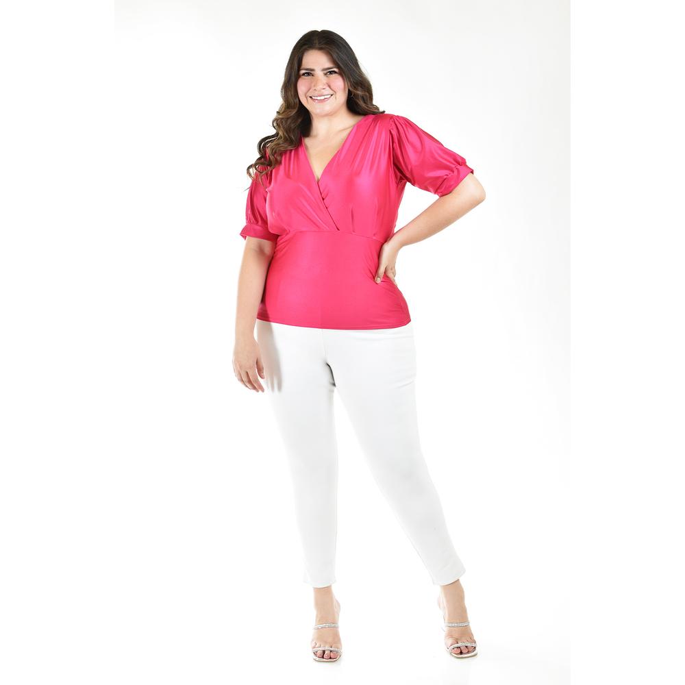 Foto 6 pulgar | Blusa Roman Fashion Rosa para Mujer