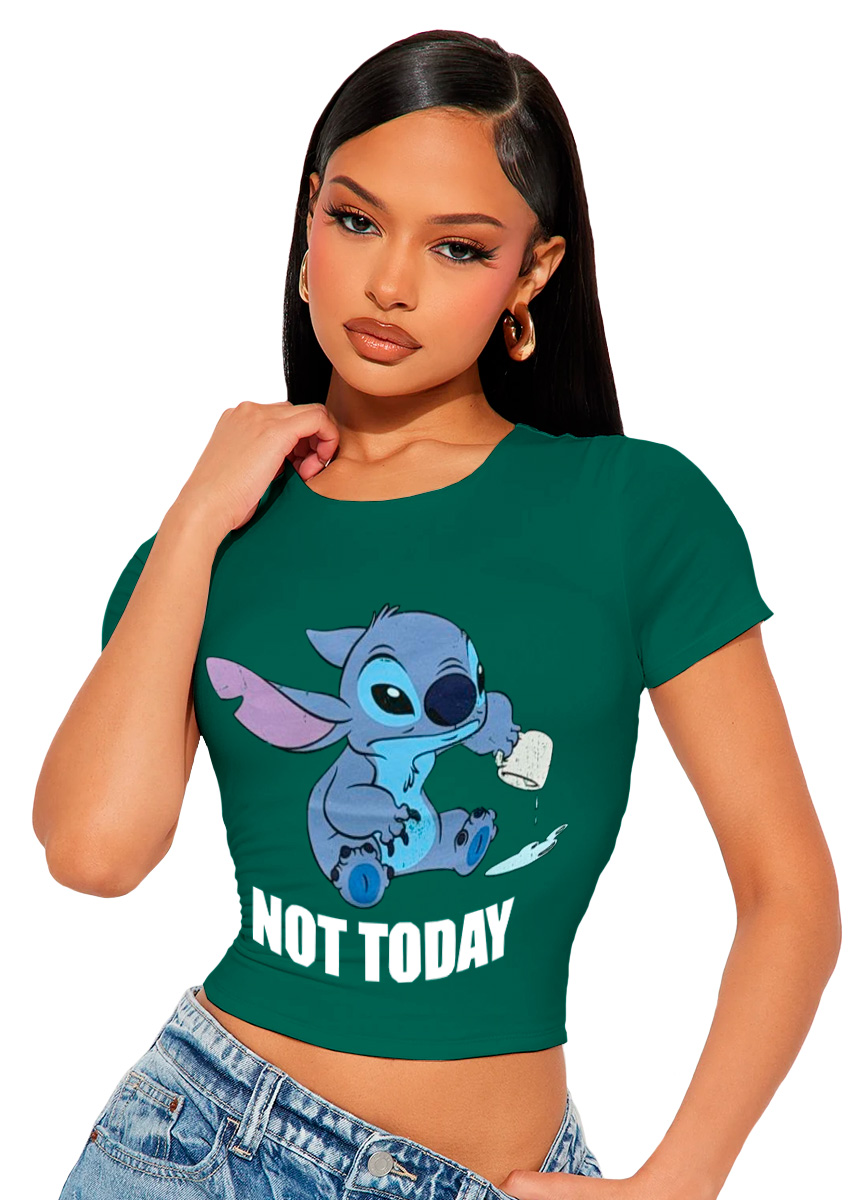 Foto 2 pulgar | Playera Para Mujer Cómics Disney Licencia Original 100% Alg