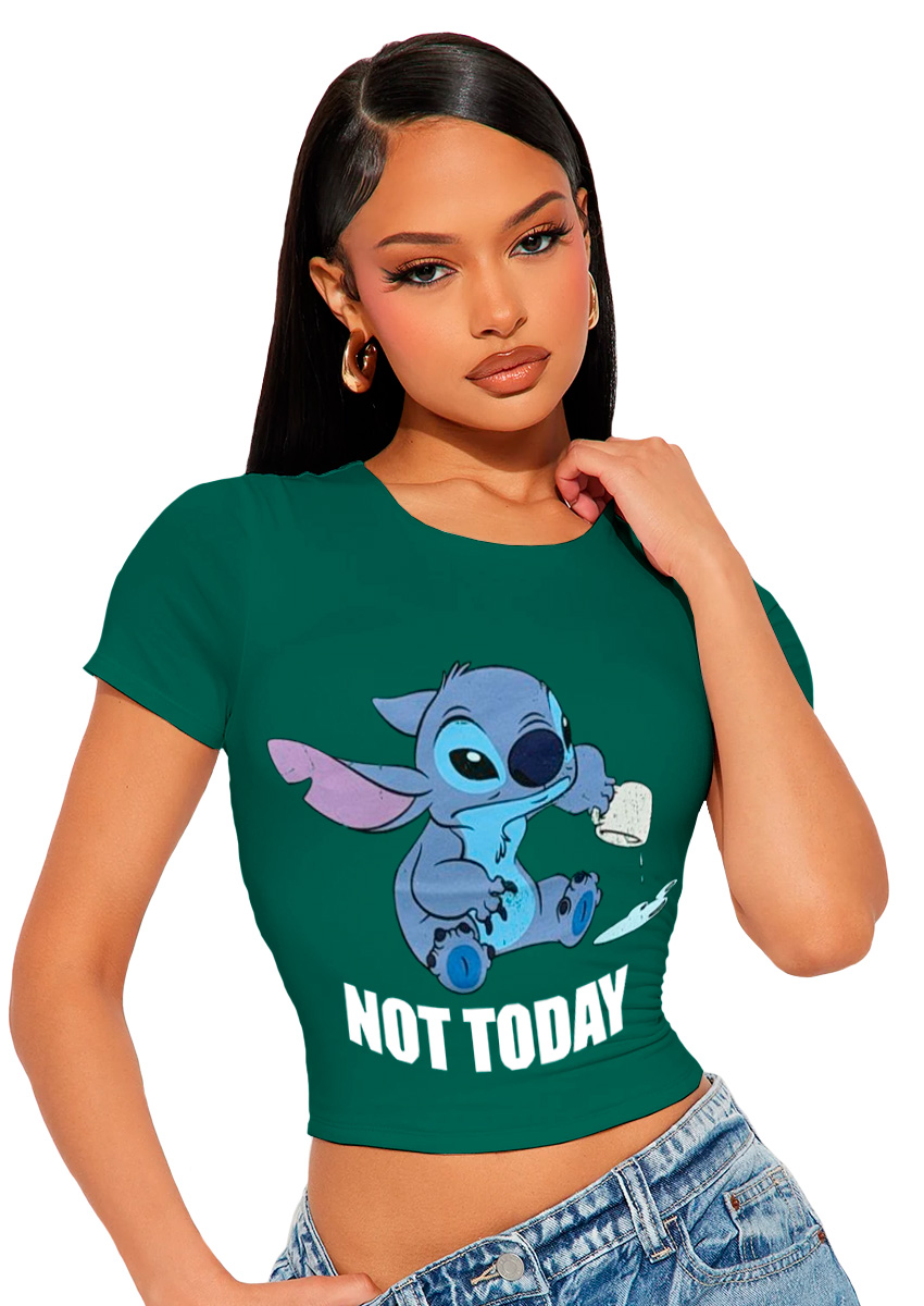 Foto 3 pulgar | Playera Para Mujer Cómics Disney Licencia Original 100% Alg