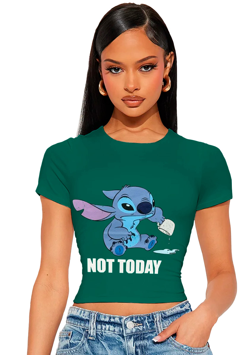 Foto 4 pulgar | Playera Para Mujer Cómics Disney Licencia Original 100% Alg