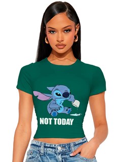 Foto 3 | Playera Para Mujer Cómics Disney Licencia Original 100% Alg