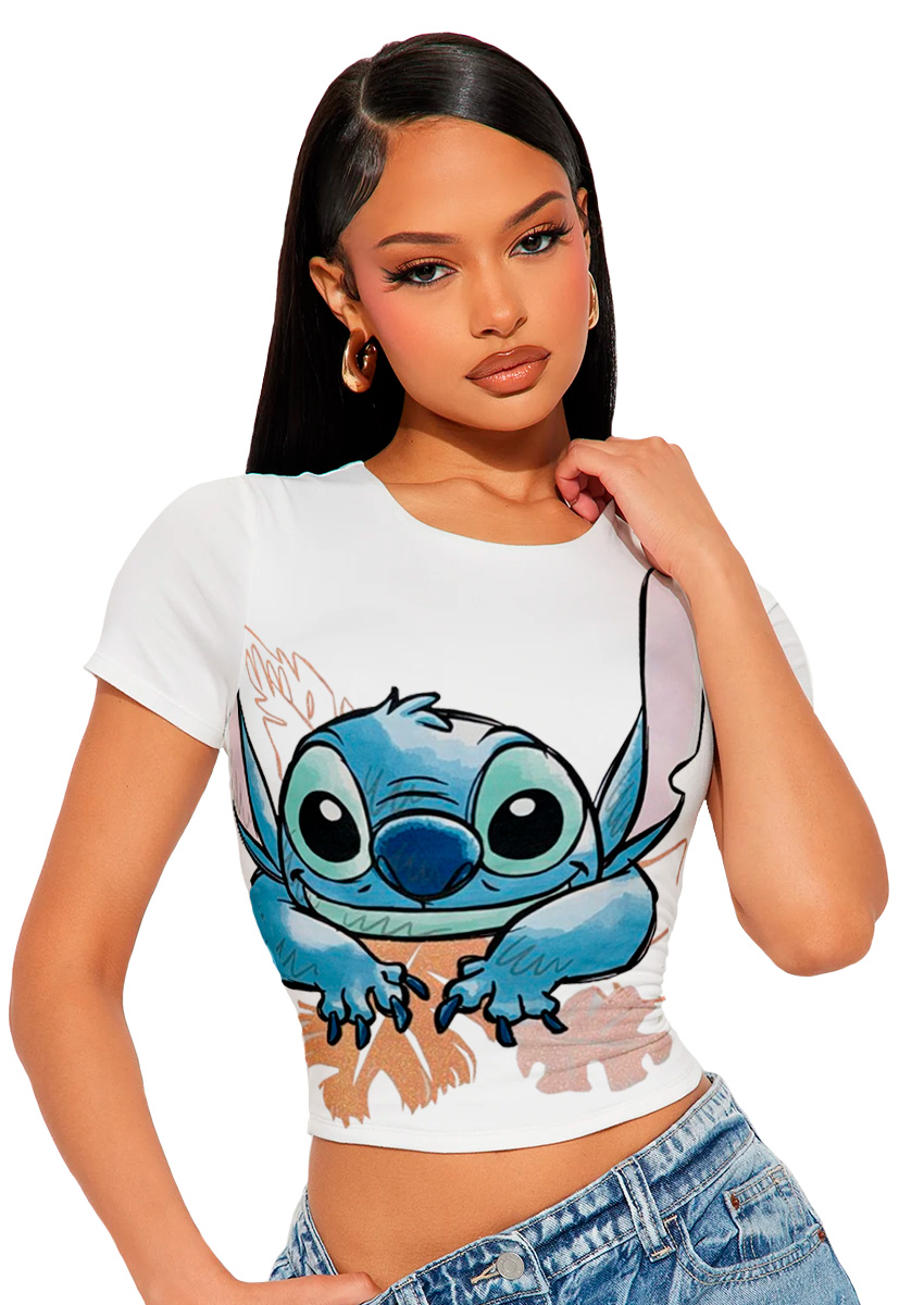 Foto 3 pulgar | Playera Para Mujer Cómics Disney Licencia Original 100% Alg