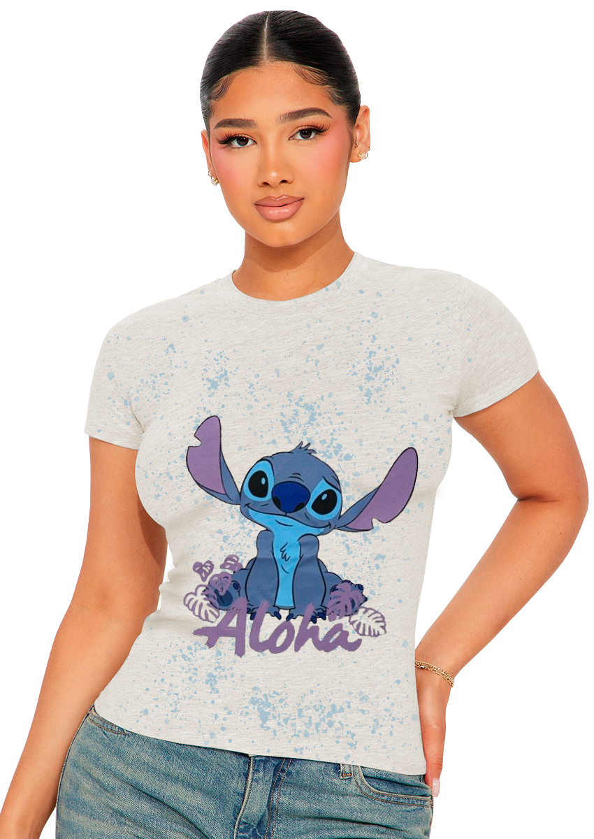 Playera Para Mujer Cómics Disney Licencia Original 100% Alg