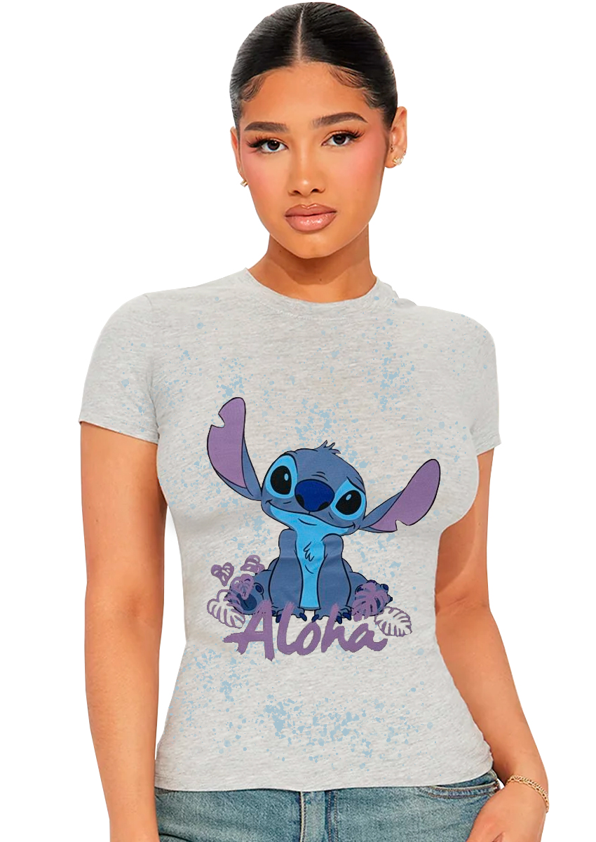 Foto 3 pulgar | Playera Para Mujer Cómics Disney Licencia Original 100% Alg