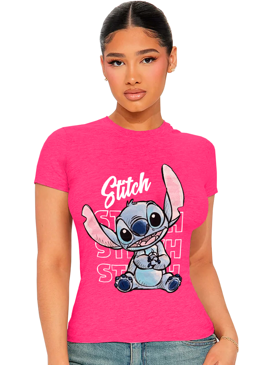 Foto 2 | Playera Para Mujer Cómics Disney Licencia Original 100% Alg