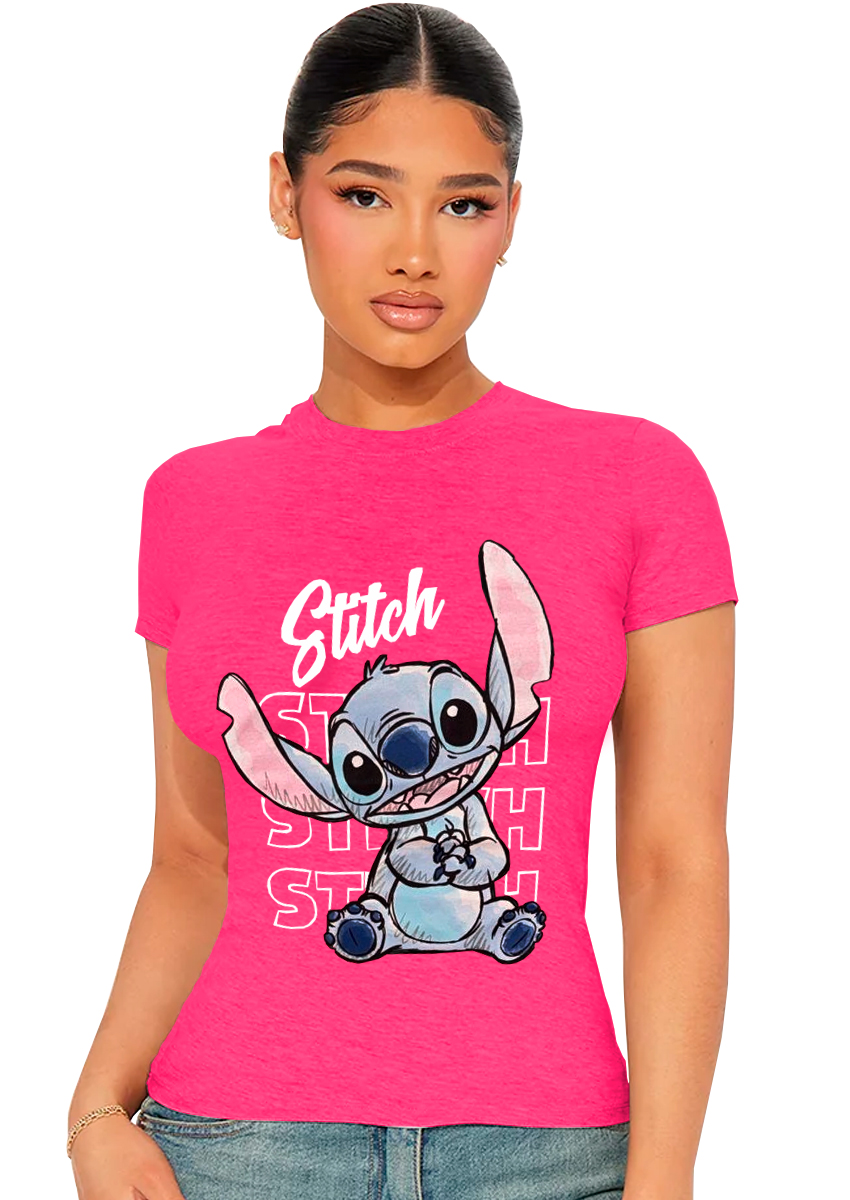 Foto 3 | Playera Para Mujer Cómics Disney Licencia Original 100% Alg