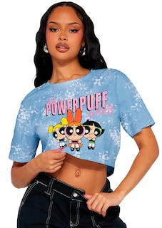 Foto 2 | Playera Para Mujer Cómics Disney Licencia Original 100% Alg