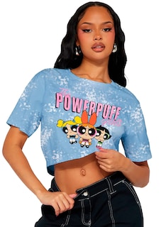 Foto 3 | Playera Para Mujer Cómics Disney Licencia Original 100% Alg
