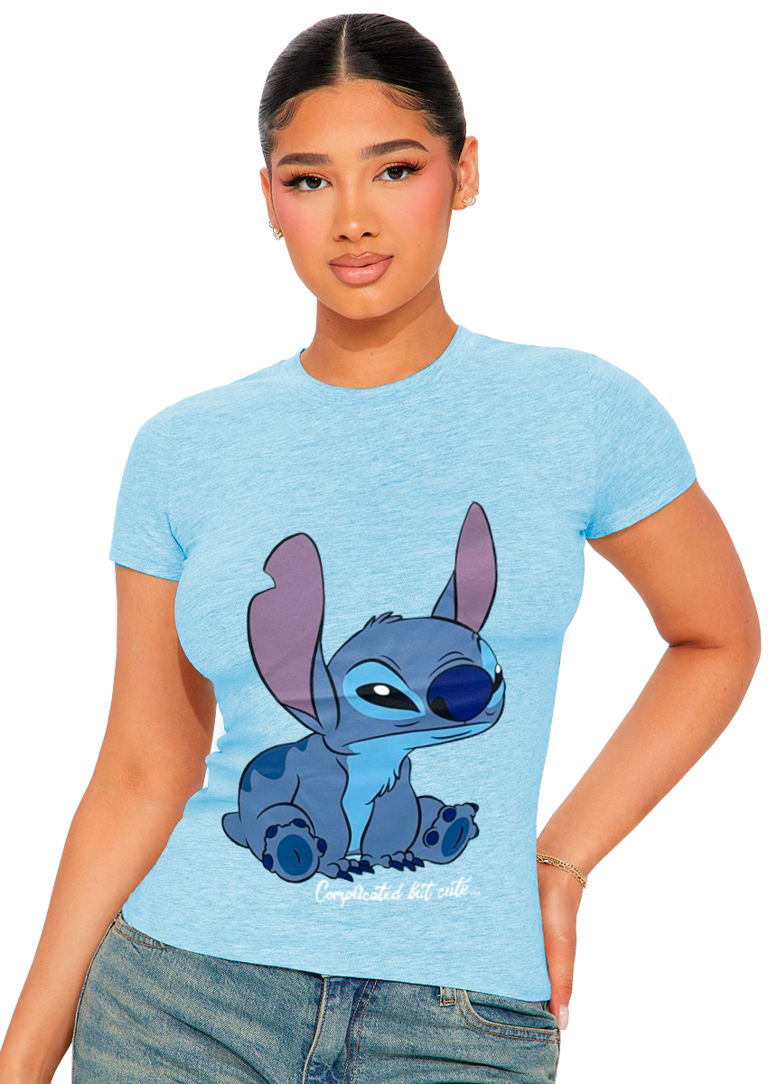 Playera Para Mujer Cómics Disney Licencia Original 100% Alg