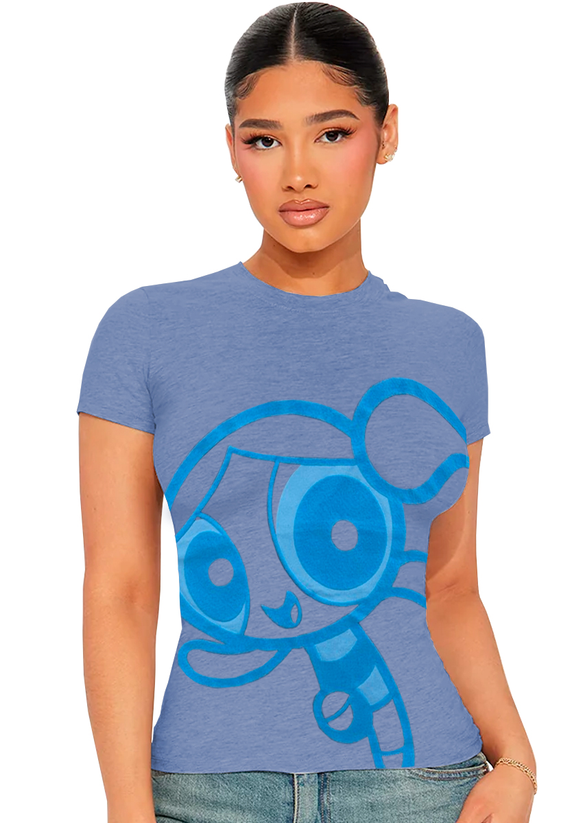 Foto 3 pulgar | Playera Para Mujer Cómics Disney Licencia Original 100% Alg