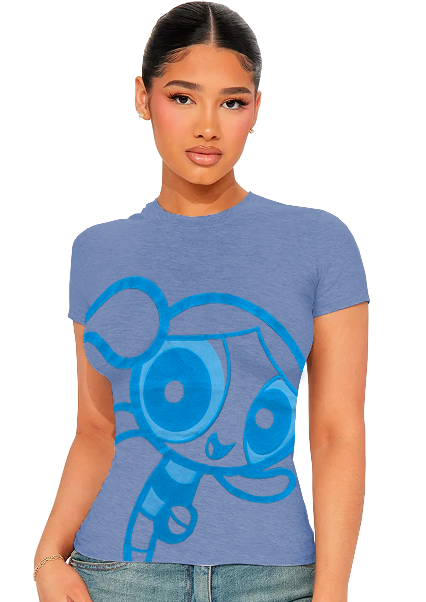 Foto 4 pulgar | Playera Para Mujer Cómics Disney Licencia Original 100% Alg