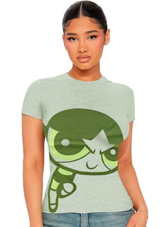 Foto 2 | Playera Para Mujer Cómics Disney Licencia Original 100% Alg