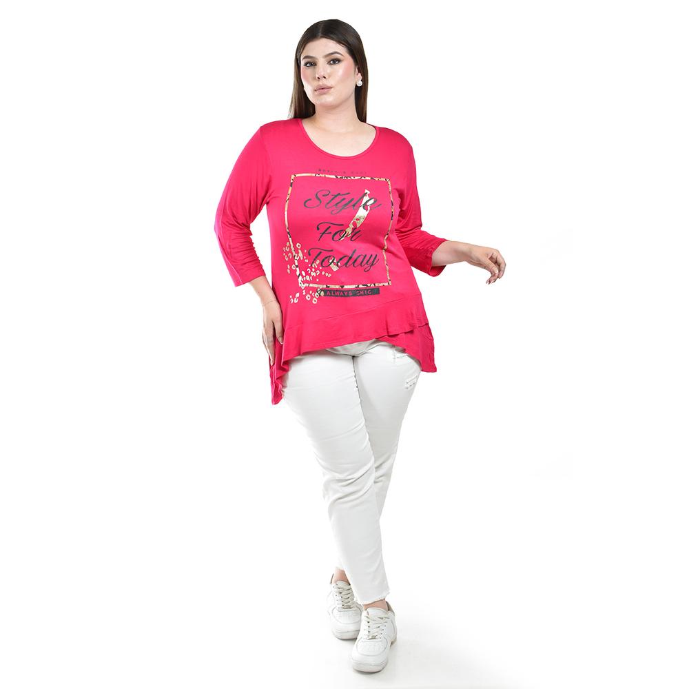 Foto 5 pulgar | Blusa Rosa Roman Fashion para Mujer