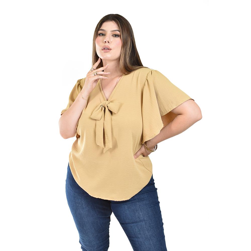 Blusacon Moño Roman Fashion para Mujer