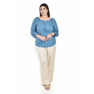 Foto 4 | Blusa Manga Larga Roman Fashion para Mujer