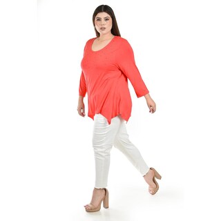 Foto 2 | Blusa con Pedrería Roman Fashion para Mujer