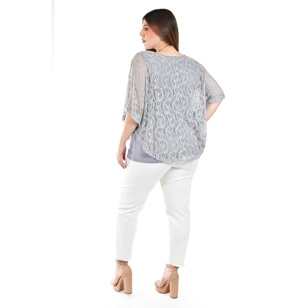 Foto 4 pulgar | Blusa Roman Fashion para Mujer