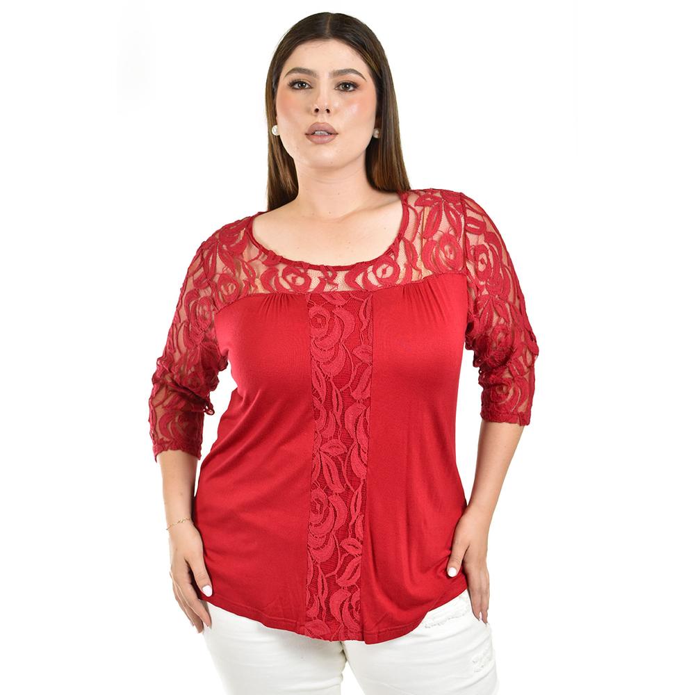 Foto 2 pulgar | Blusa Roman Fashion para Mujer