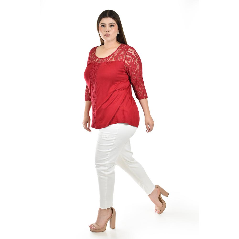 Foto 3 pulgar | Blusa Roman Fashion para Mujer