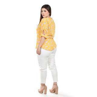 Foto 3 | Blusa Estampada Roman Fashion para Mujer