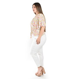 Foto 3 | Blusa con Jareta Ajustable Roman Fashion para Mujer