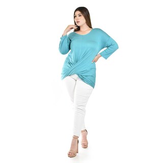 Foto 4 | Blusa con Diseño Cruzado Roman Fashion para Mujer