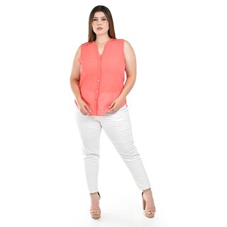 Foto 5 | Blusa con Detalle Cut Out Roman Fashion para Mujer