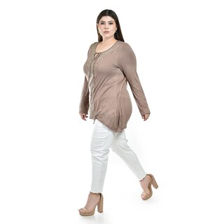 Foto 2 | Blusa con Bordados Roman Fashion Café para Mujer
