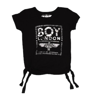 Foto 4 | Blusa Dama Letras Plata Con Nudos A Los Costados Boy London