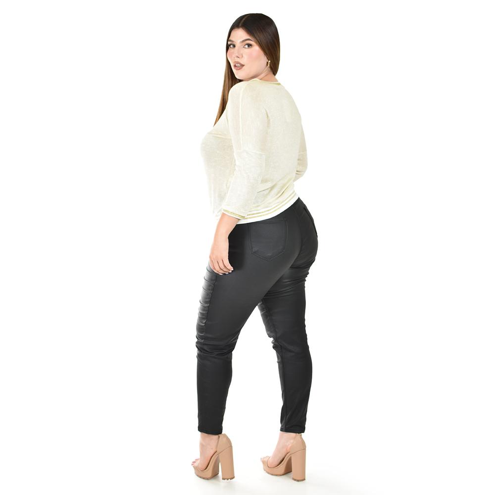 Foto 4 pulgar | Blusa Tejida Roman Fashion para Mujer