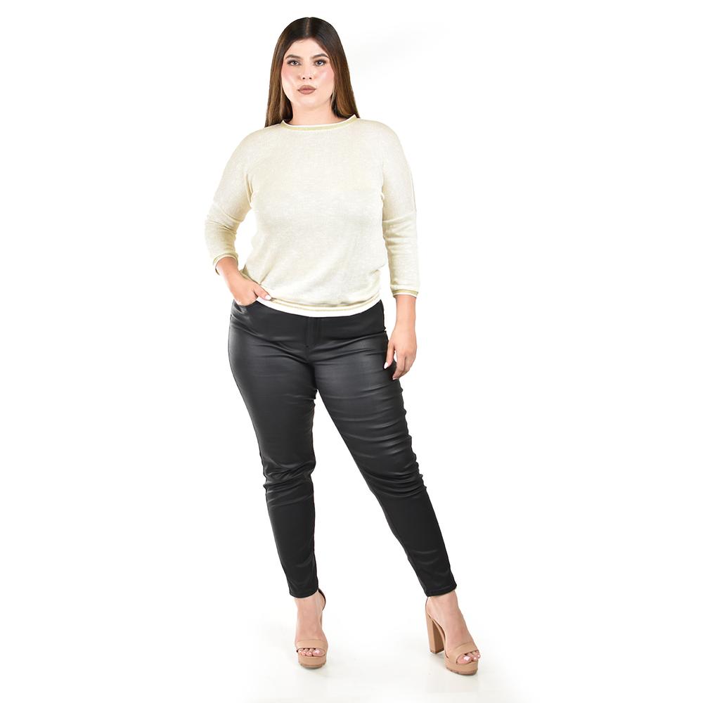 Foto 6 pulgar | Blusa Tejida Roman Fashion para Mujer