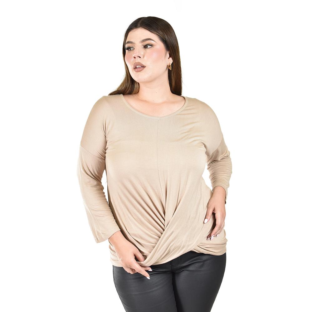Foto 1 | Blusa con Diseño Cruzado Roman Fashion para Mujer