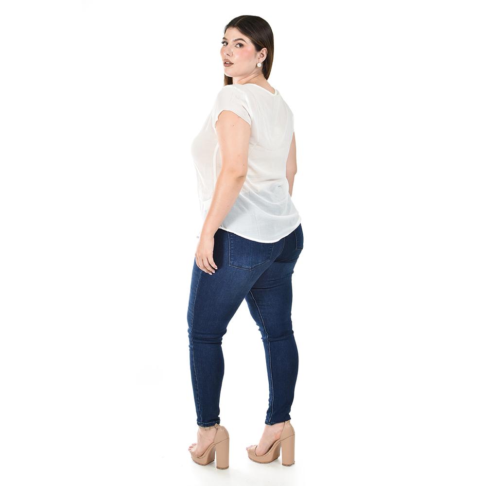 Foto 4 pulgar | Blusa Ligera con Detalle de Botones Roman Fashion para Mujer