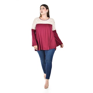 Foto 6 | Blusa de Manga Acampanada Roman Fashion para Mujer