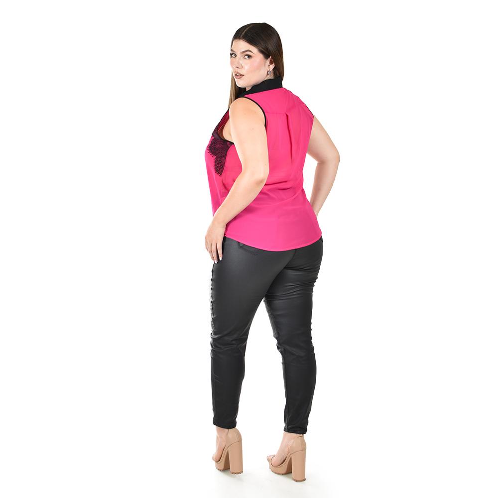 Foto 4 pulgar | Blusa sin Manga Roman Fashion para Mujer