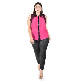 Foto 4 | Blusa sin Manga Roman Fashion para Mujer