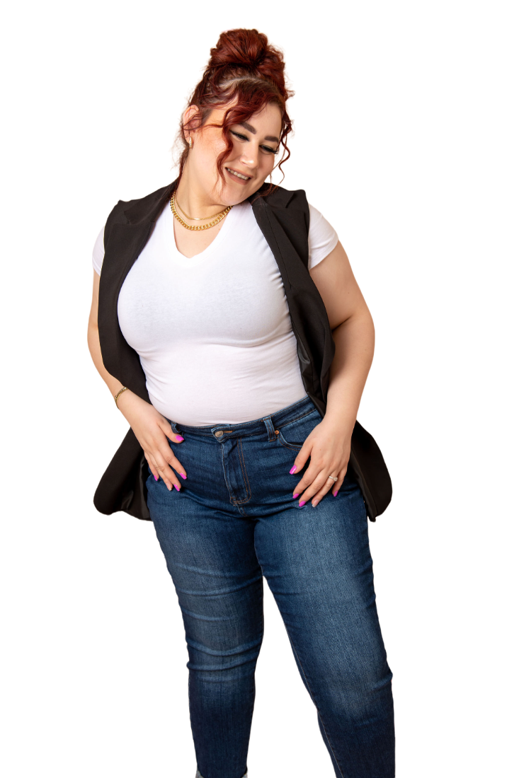 Foto 4 pulgar | Chaleco de Vestir María Ferré 2480l color Negro para Mujer - Tallas Extras