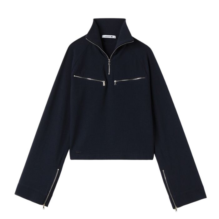 Foto 1 | Jersey de Cuello Alto Lacoste QF1029 color Azul