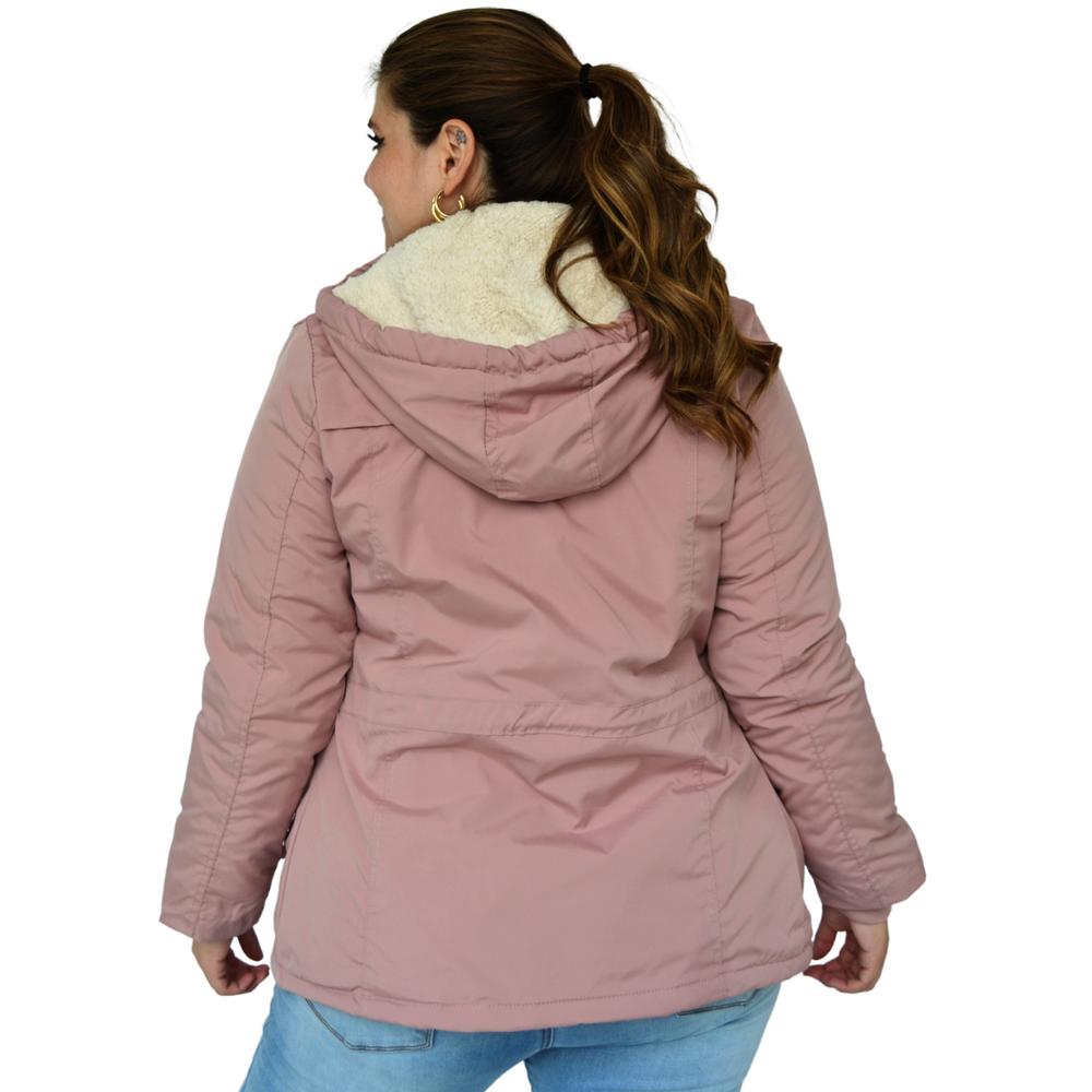 Foto 4 pulgar | Chamarra Roman Fashion 5966 Rosa