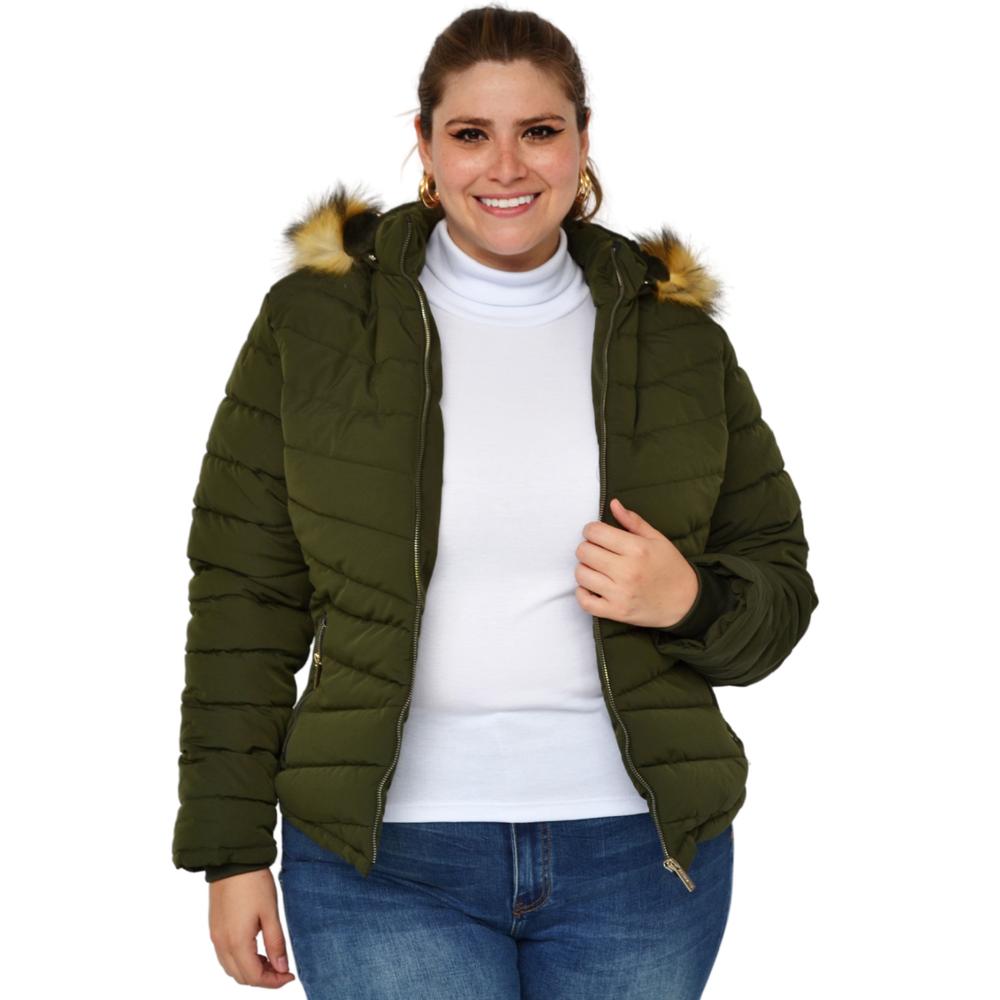 Chamarra Roman Fashion 5178 Verde Olivo