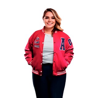 Foto 1 | Chamarra Bomber Britos Jeans Mujer Curvy Bo3153
