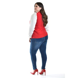 Foto 2 | Chaleco De Vestir Roman Fashion /tallas Extras, 2430 (rojo) Rojo